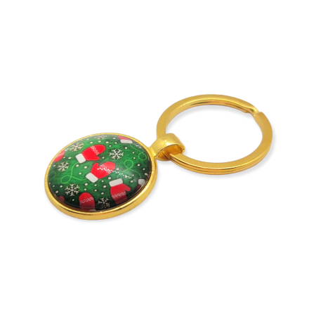 KEYCHAIN CHRISTMAS GLOVES